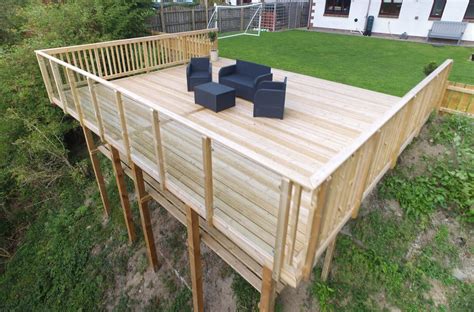 sloping vs level deck